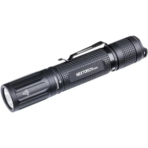 NEXTORCH Everyday Carry LED Flashlight, black, 3000 lumens, rechargeable