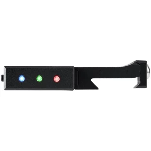 MDT Send It Gen2 V-Mount electronic level, black anodized aluminum
