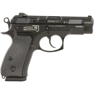 CZ-USA 75D 50th Anniversary compact 9mm pistol with black frame
