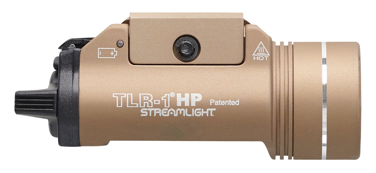 Streamlight TLR-1 HP 1000 lumen weapon light Flat Dark Earth rail-mounted