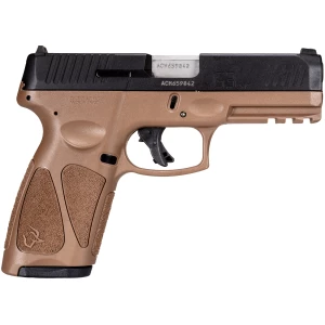 Taurus G3 9mm full-size pistol with 4-inch stainless barrel and brown polymer frame