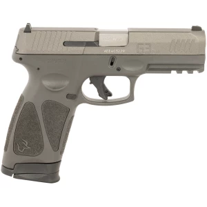 Taurus G3 9mm 4-inch Tungsten Gray Cerakote pistol with gray polymer frame
