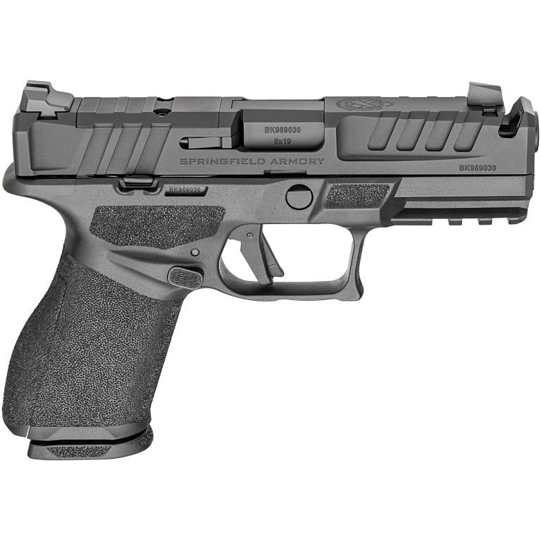 Springfield Armory Echelon 4.0C Comp 9mm pistol, black, optics-ready, tritium front sight