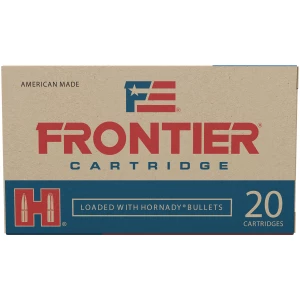 Hornady Frontier 6mm ARC 105 gr FMJ 20rd box ammunition