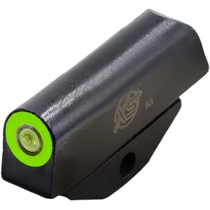 XS Sights TS0003N4G Standard Dot Front Green Tritium Front/Black Oxide Frame, Fits Taurus 605/856