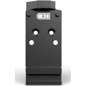 C&H Precision V4 RMR optic mount plate for CZ Shadow 2, black steel