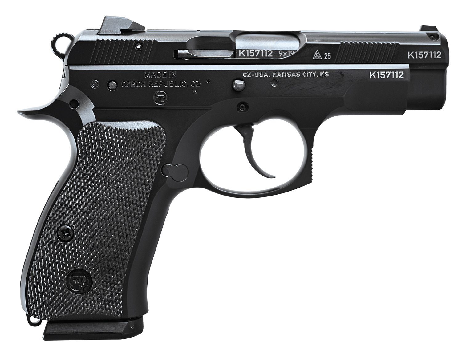 CZ 75 D PCR Compact 50th Anniversary Elite 9mm Luger 3.75 inch barrel black