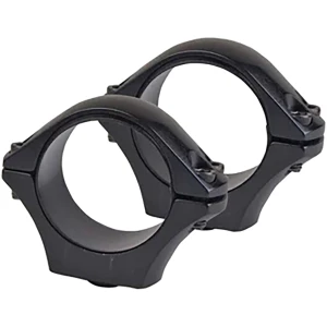 Sako Opti-Lock 30mm high scope rings, black steel, pair