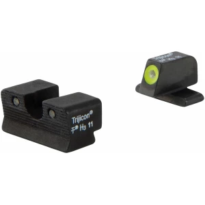 Trijicon 600751 HD Night Sights Green/Tritium Yellow Outline Front Sight-Green Tritium Black Outline Rear Sight Springfield XD-S/XD-E