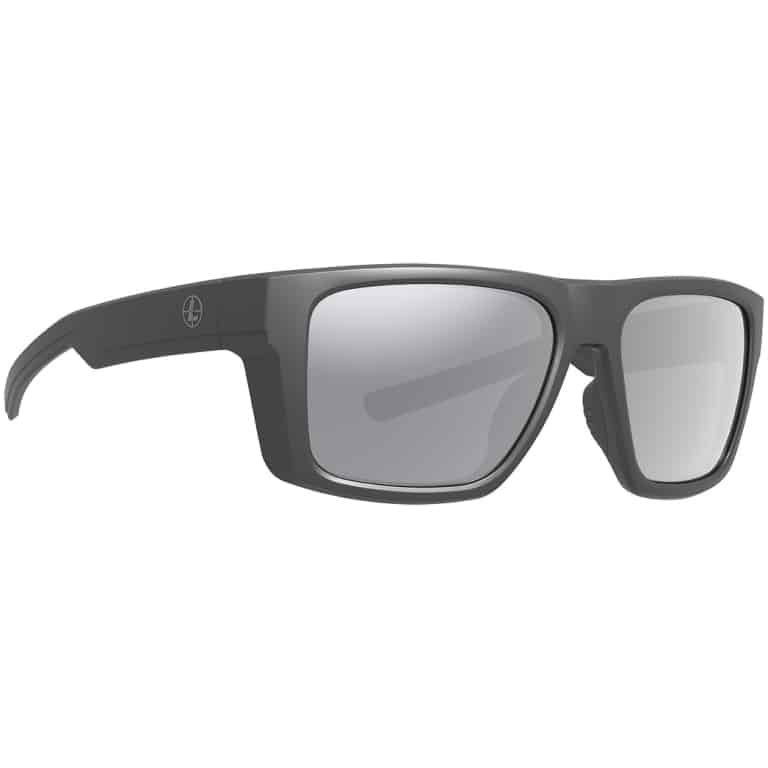 Leupold Skyline 186751 matte black shooting glasses with SHDGRY FLASH lenses