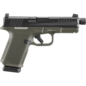 Ruger RXM 9mm pistol OD Green Magpul grip threaded barrel two PMAG 15 GL9 magazines