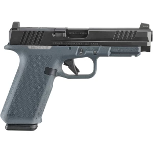 Ruger RXM 9mm 4.5 inch Stealth Gray Magpul EHG pistol with two 17-round Magpul magazines