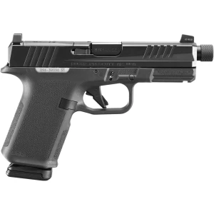 Ruger RXM 9mm pistol with Magpul grip, threaded barrel and two 15-round PMAGs, black finish