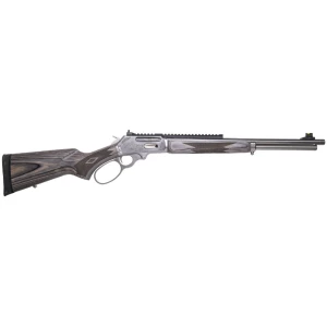 Marlin Whitetail 30-30 Winchester 19-inch stainless lever-action rifle with gray laminate stock