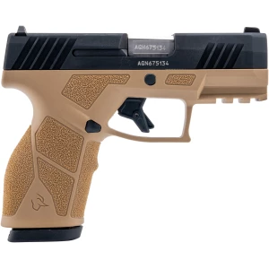 Taurus GX2 9mm pistol tan frame black slide with two 10-round magazines