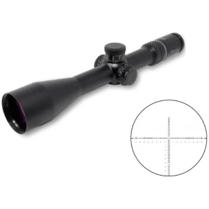 Burris XTR III 5.5-30x56mm FFP rifle scope with SCR II MIL illuminated reticle, black finish