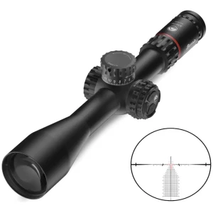Burris XTR PS 5.5-30x56mm riflescope with illuminated SCR 2 MIL reticle, 34mm tube, matte black