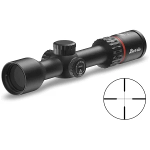 Burris Fullfield 2.5-10x42mm Plex rifle scope, black matte, 1-inch tube