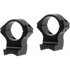 Talley 950735 scope mount and rings for Browning X-Bolt, 1" tube, high, black anodized