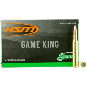HSM Game King .270 Winchester 130 gr Sierra GameKing Spitzer Boat Tail 20rd box