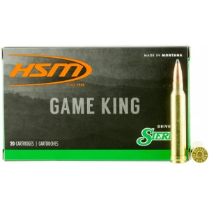HSM Game King 300 Win Mag 180 gr Sierra GameKing SBT 20 rounds box