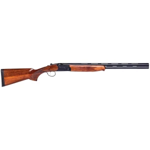 Stevens 555 16 gauge 28 inch over-under shotgun, blued finish with walnut stock