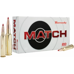 Hornady Match .308 Winchester 168gr ELD Match 20-round box