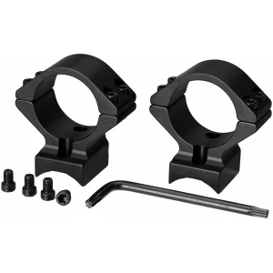 Browning 12338 T-Bolt integrated matte black scope mount with 1-inch rings