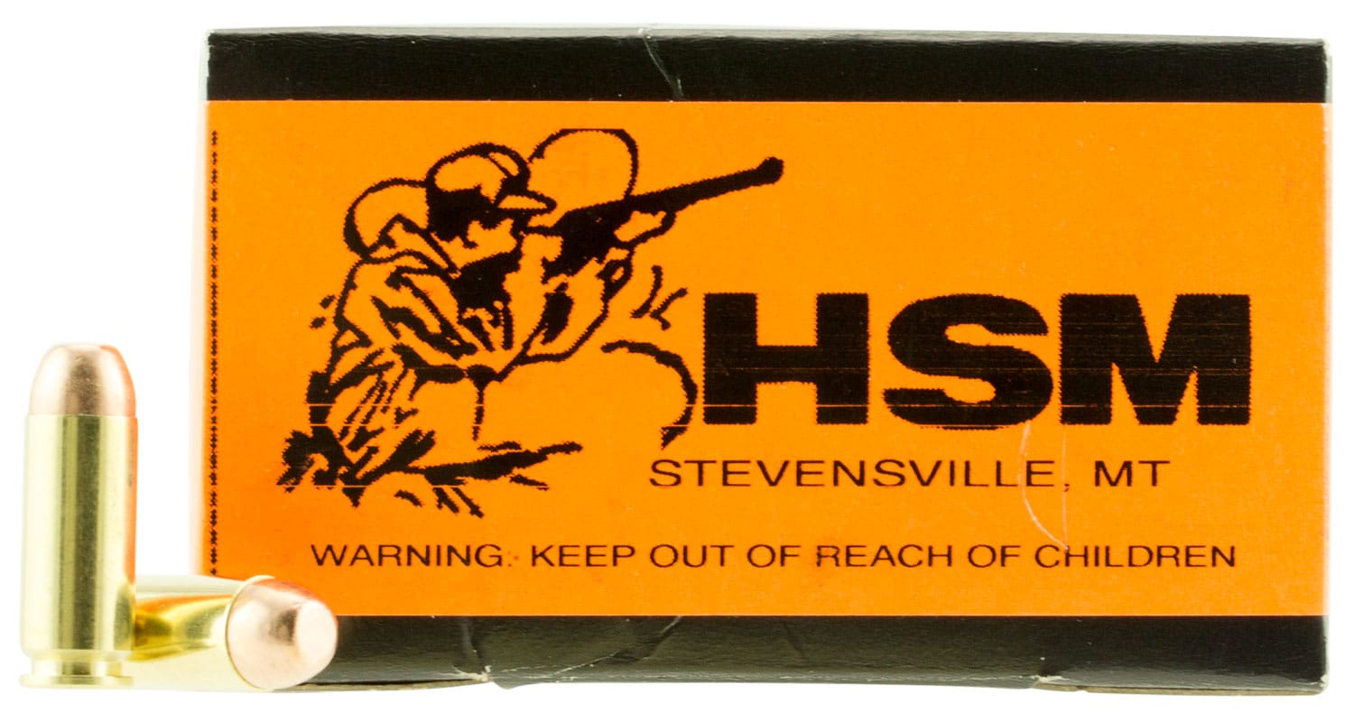 HSM Training 10mm Auto 180 gr FMJ 50 rd box
