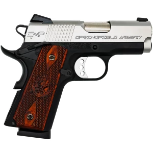 Springfield Armory EMP 9mm 3in bi-tone pistol with cocobolo grips and three magazines