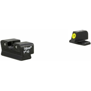 Trijicon 600865 HD XR Night Sights  Green/Tritium Yellow Outline Front Sight-Green Tritium Black Outline Rear Sight Sig Sauer P225/P226/P228 #8 Front/#8 Rear