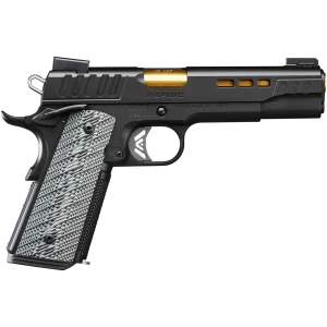 Kimber Rapide .45 ACP pistol with Tru-Glo TFX Pro sights and gray/black G10 WavZ grips