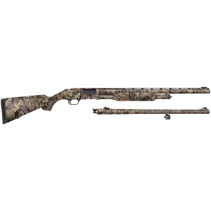 Mossberg 500 12 Gauge combo shotgun Mossy Oak Break-Up Country 24in vent rib and 24in rifled slug