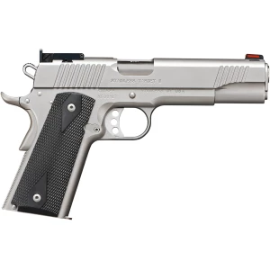 Kimber Stainless Target II 1911 9mm 5-inch pistol satin silver with black synthetic double-diamond grips