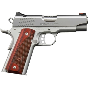 Kimber Stainless Pro Carry II 1911 9mm 4-inch stainless pistol with rosewood grips