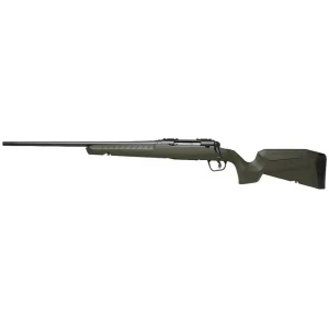 Savage Axis 2 Compact .223 Rem left-hand rifle with 20-inch heavy sporter barrel and OD green synthetic stock