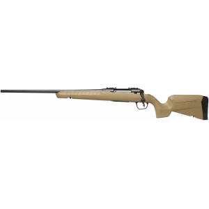 Savage Axis 2 Compact .308 left-hand rifle with 20-inch heavy sporter barrel and FDE synthetic stock