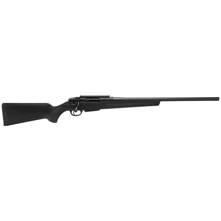 Stevens 334 .308 Win bolt-action rifle with 20-inch barrel and matte black synthetic stock