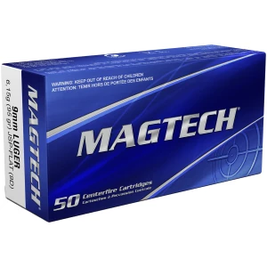 Magtech 9D 9mm Luger 95 gr Jacketed Soft Point 50-round box