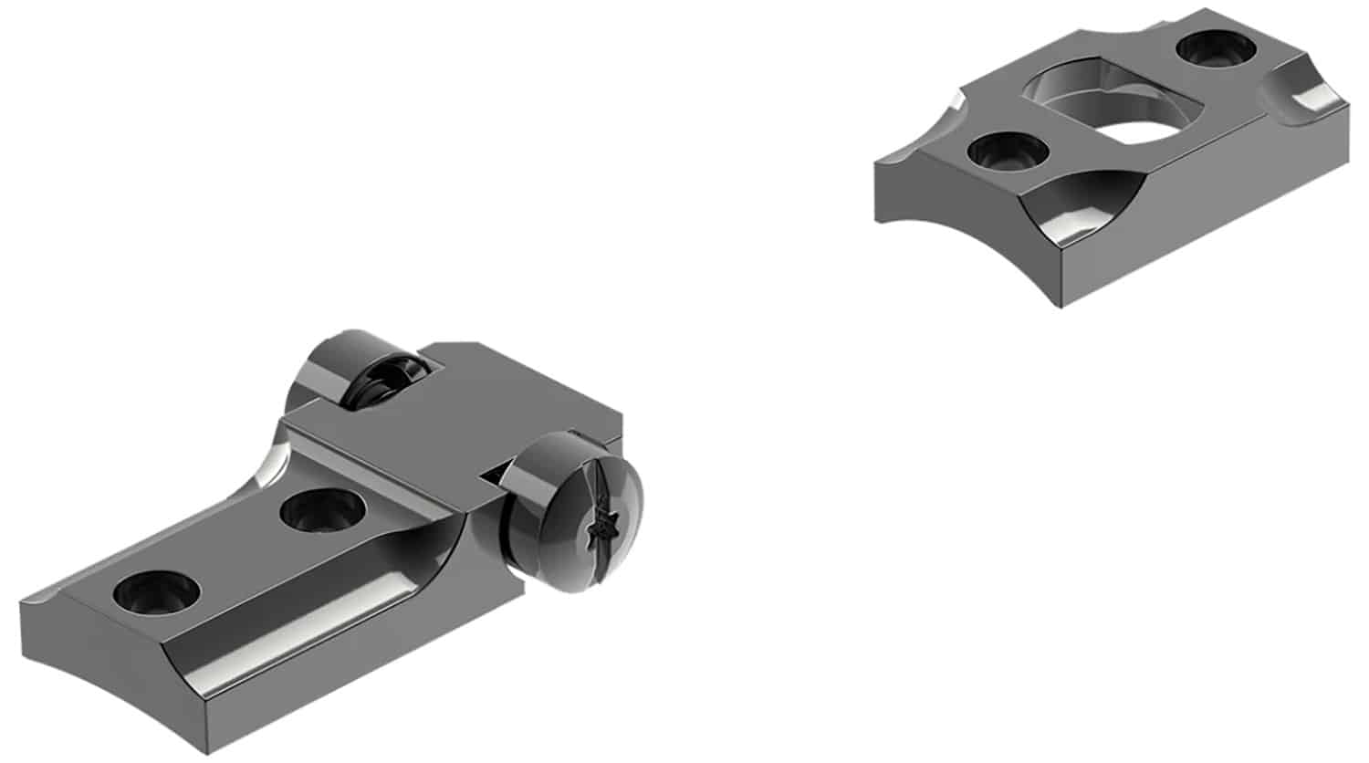 Leupold 2-piece steel scope base for Browning A-Bolt LR in matte black