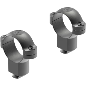 Leupold 2-piece dual dovetail scope rings 1-inch tube super high matte black