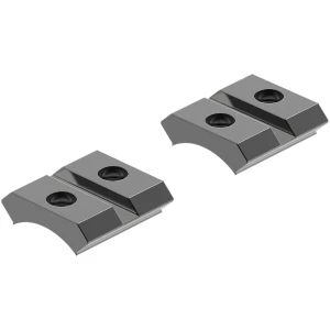 Leupold 49866 QRW Cross-Slot 2-piece gloss black base for Remington 541, steel