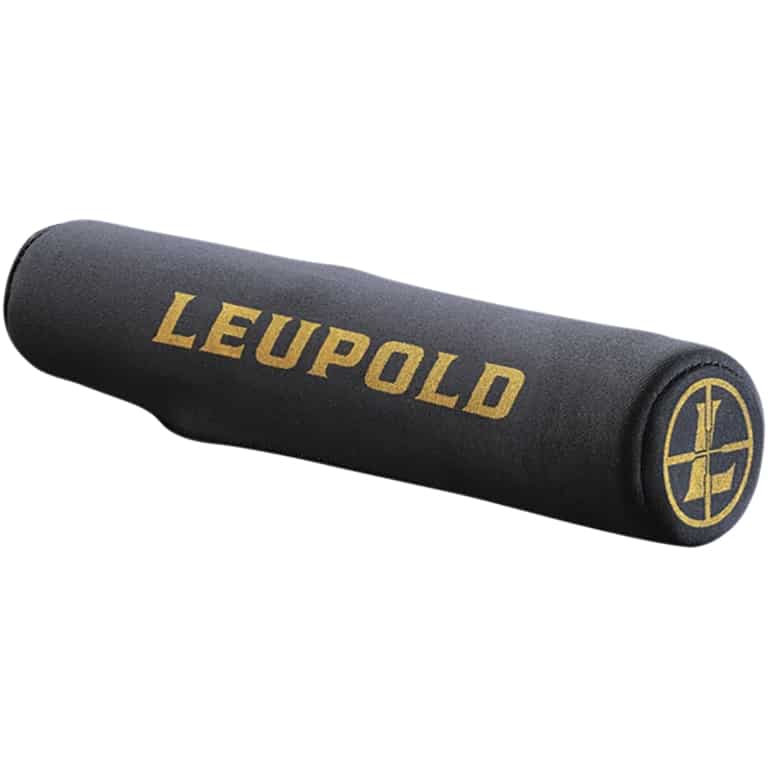 Leupold Scopesmith small neoprene slip-on scope cover in matte black
