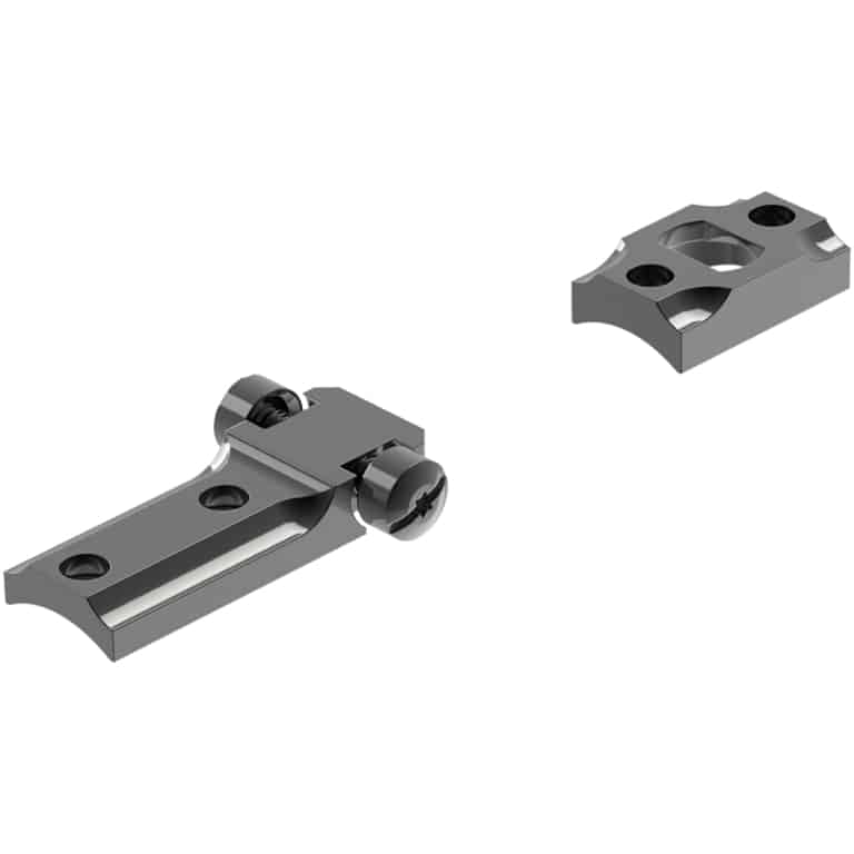 Leupold 2-piece standard base for Savage 10/110 round receiver, gloss black