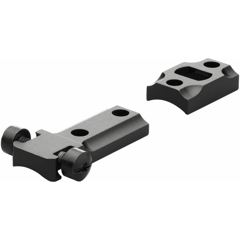 Leupold 2-piece standard steel base for Savage 10/110 round receiver, matte black