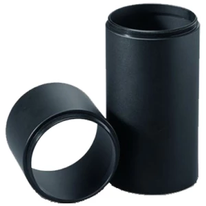 Leupold 56187 Alumina 40mm screw-on lens shade, black aluminum