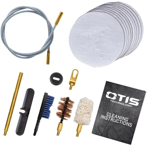 Otis FG70112 Patriot Cleaning Kit 12 Gauge & 10 Gauge Shotgun/15 Pieces Yellow Plastic Box Case