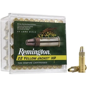 Remington Yellow Jacket .22 LR 33 gr TCHP 100-round box