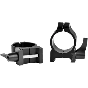 Warne Maxima QD 1-inch low matte quick detach scope rings, steel
