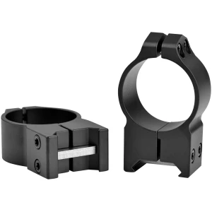 Warne Maxima 215M 30mm High Matte Black Fixed Scope Rings